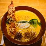 海老白湯そば（限定）(麺巧 潮 上野製麺所)