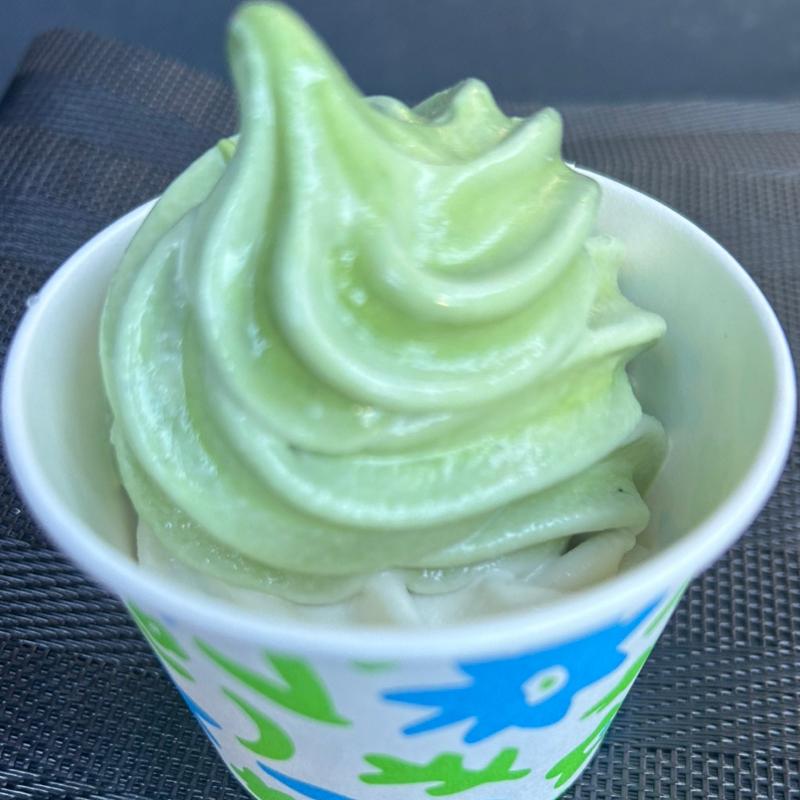 ソフトクリーム こだわり抹茶(茶通仙 多田製茶)