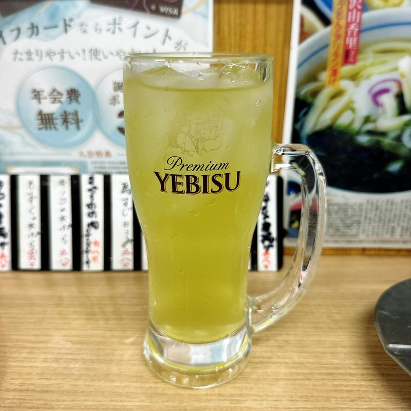 緑茶割り(大衆割烹 藤八 （たいしゅうかっぽうとうはち）)