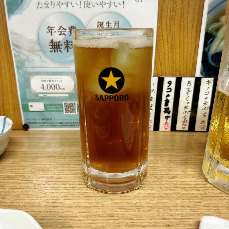 ウーロンハイ(大衆割烹 藤八 （たいしゅうかっぽうとうはち）)