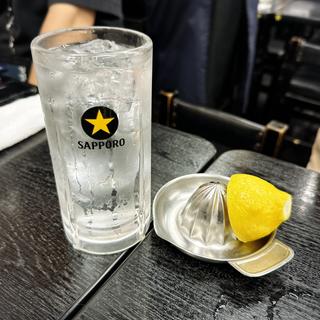 生レモン付レモンサワー