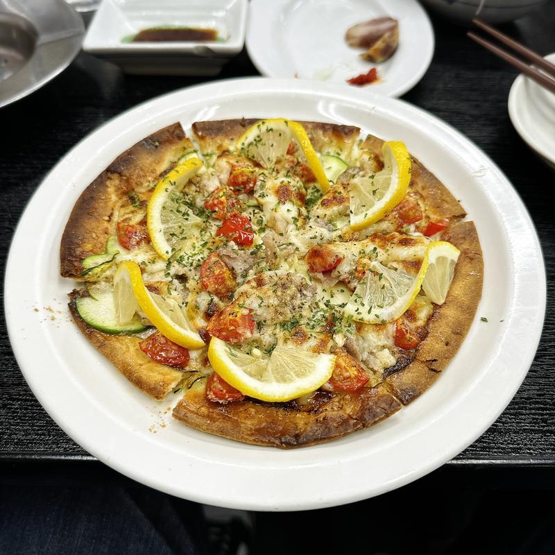 本日のピザ カプリチョウザ(大衆割烹 藤八 （たいしゅうかっぽうとうはち）)