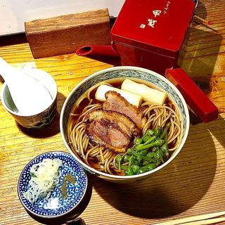 鴨南蛮そば(おそばの甲賀 )