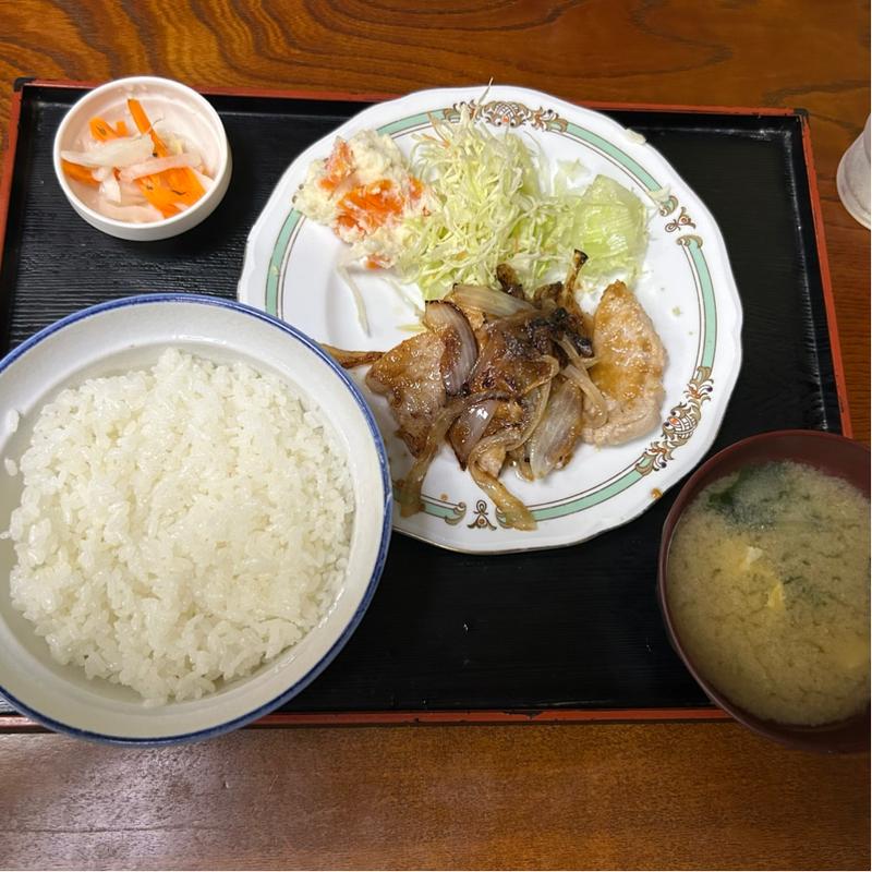 ロース焼肉定食(せき食堂 )