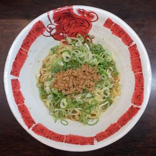 汁なし担々麺(麻拉麺 揚揚（ヤンヤン） 天六本店)