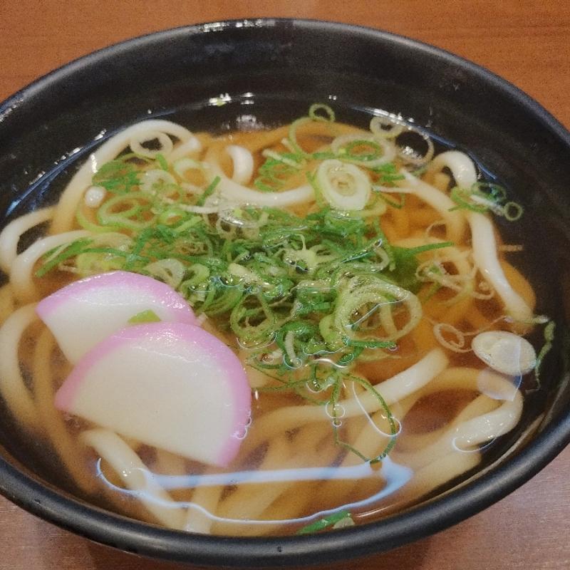 かけうどん(めん処　吉備)