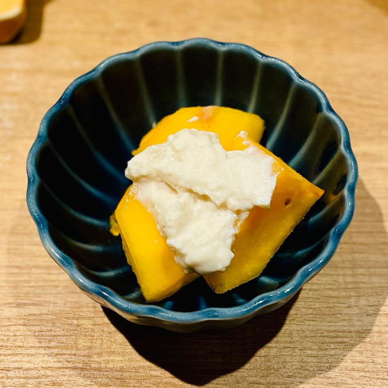 柿の白和(和光 日本酒バル まいかけ)