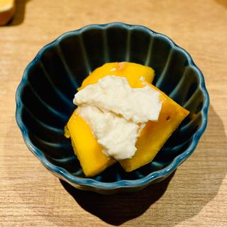柿の白和(和光 日本酒バル まいかけ)