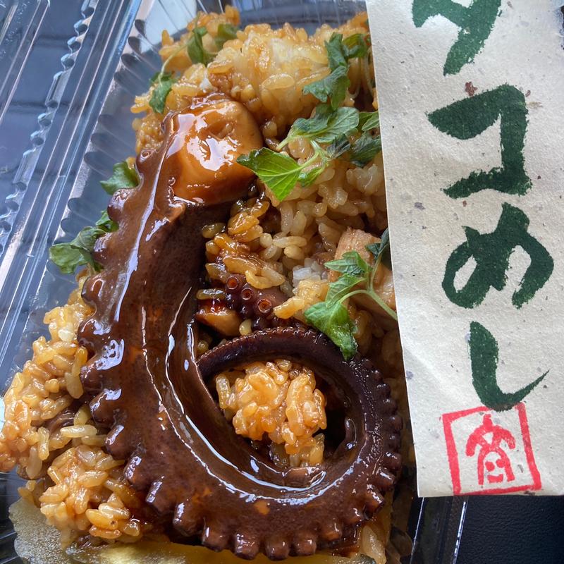 タコ飯(魚の棚商店街)