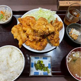 唐揚げ定食(ももどり伝説盛岡南店 )