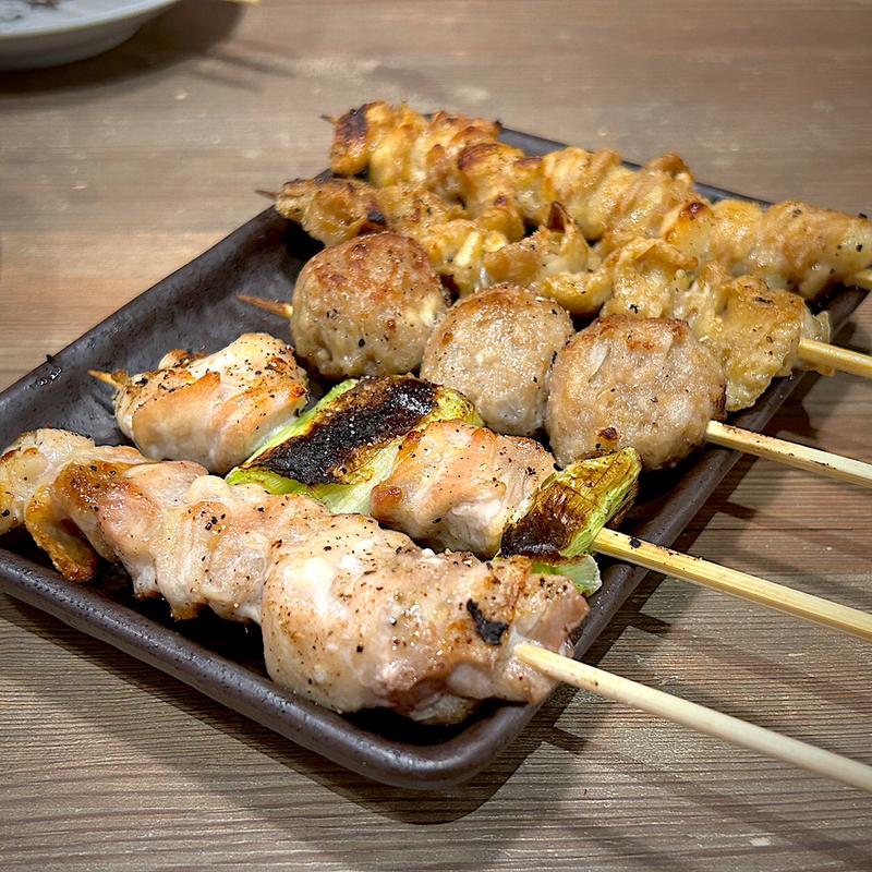 串盛り合せ 5本(やきとりの扇屋 仙台富沢店 )