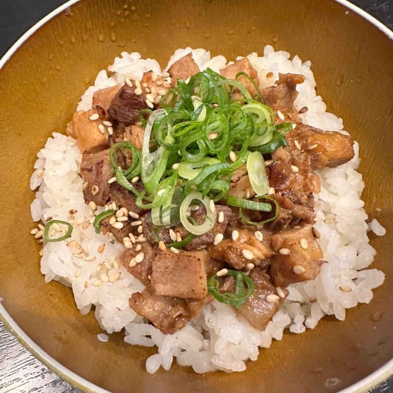 味噌チャーシュー丼(麺屋ZERO Plus)