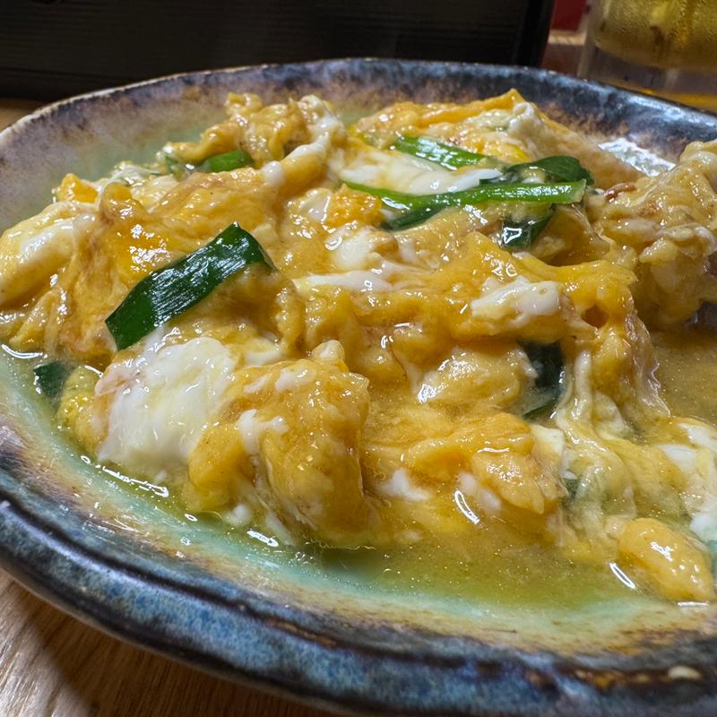 ニラ玉(居酒屋卜伝 平和島駅前店)