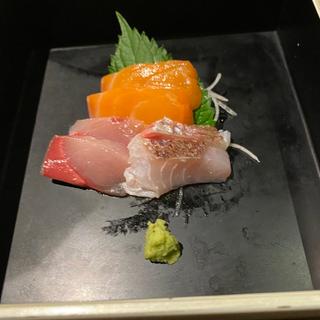 刺身(炙り炉端山尾 西新)