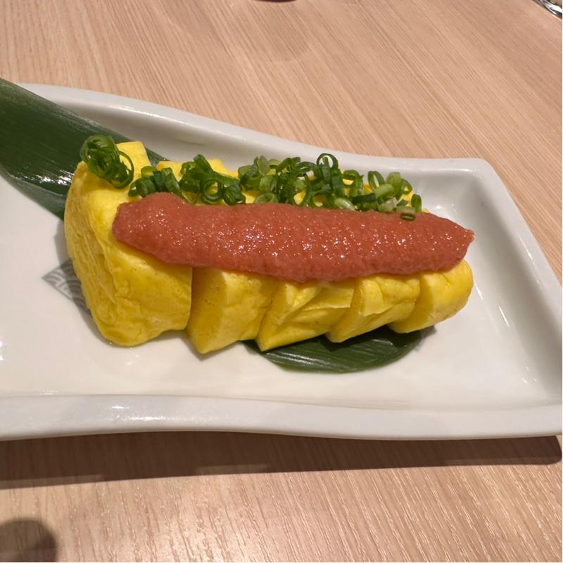 明太子だし巻き卵(魚民 大館有浦店 )