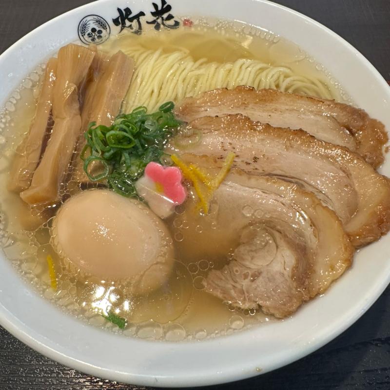 特製鯛塩ラーメン(鯛塩そば　灯花　木更津アウトレット店)