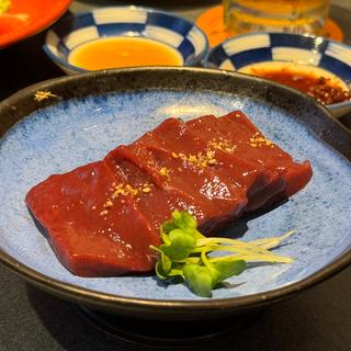 新鮮炙りレバー(もうもう亭)