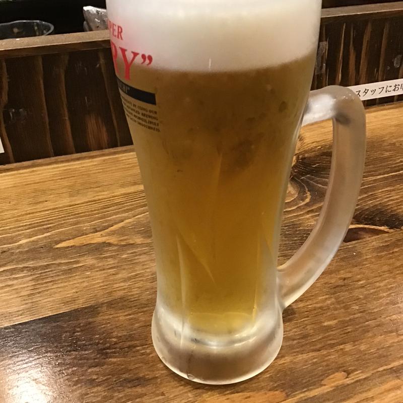 アサヒスーパードライ(しんぱち食堂 蒲田店)