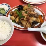 五目うま煮定食(三久飯店)