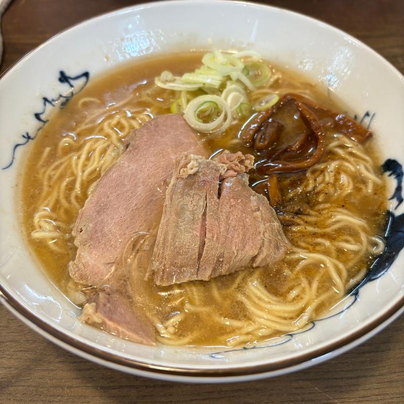 醤油ラーメン(室蘭ラーメン 雷文)