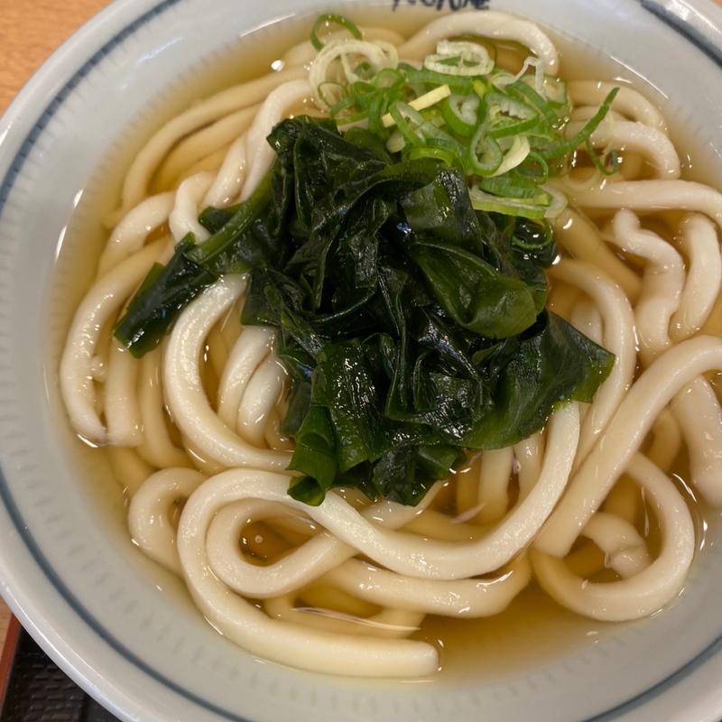 鳴門わかめかけうどん(たもん庵 神戸空港店 )