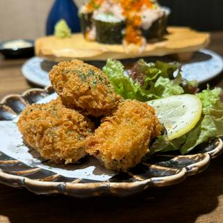 牡蠣フライ(海鮮と浜焼き ネオ大衆個室酒場 キラクニ。 金山駅本店)