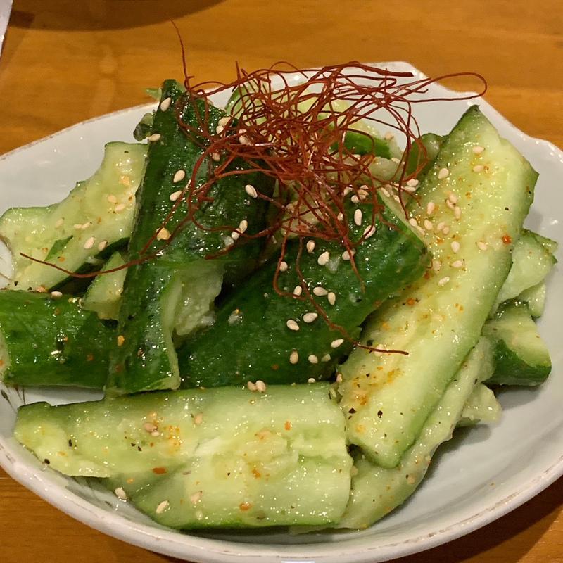 おつまみきゅうり(福幸酒場おだづまっこ)