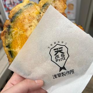 かぼちゃ天チップス(浅草製作所 天ぷらチップス)