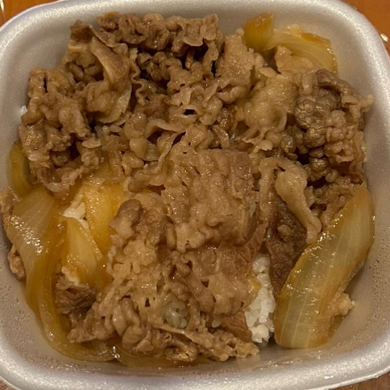 牛丼(並盛)(吉野家 八幡久保田店 )