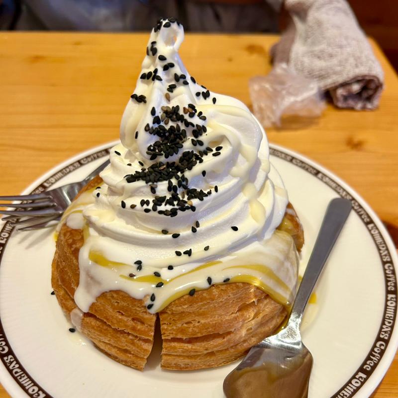 安納芋のスイートポテト シロノワール（ミニサイズ）(コメダ珈琲店 津田沼店)