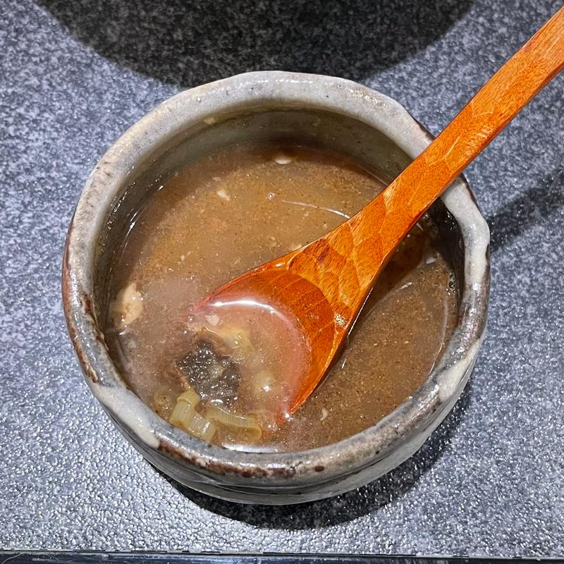 出汁割り(烈志笑魚油 麺香房 三く)