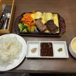 ウエスタンハンバーグ ダブル