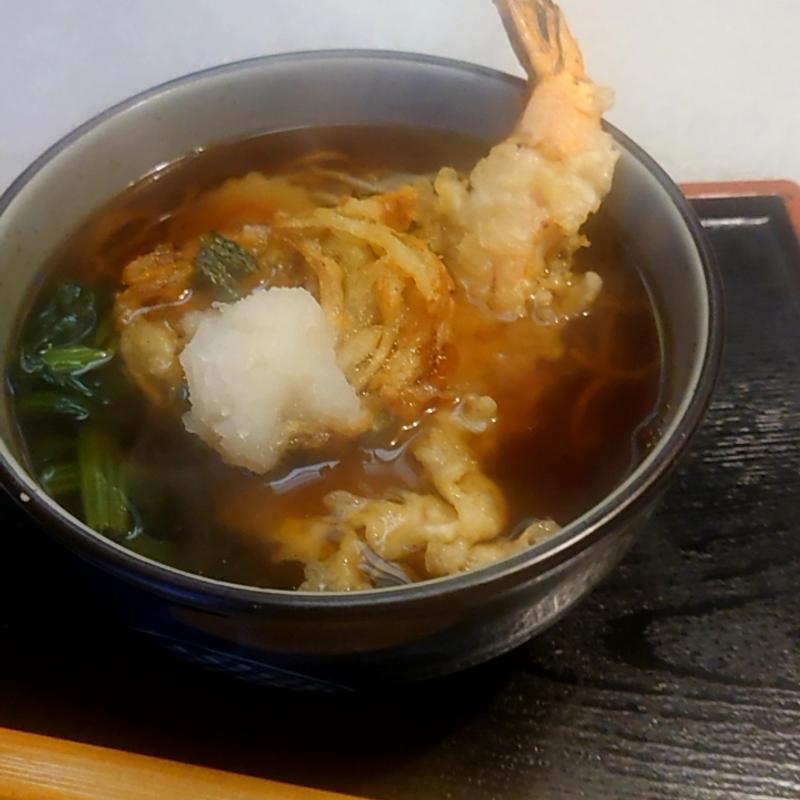 天ぷらそば(きそば 藪)