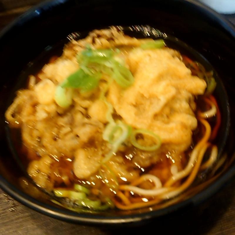 まいたけ天そば(三松 青砥店)