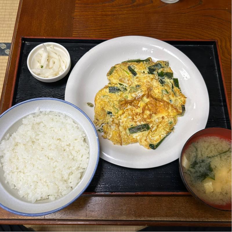 にら玉定食(せき食堂 )