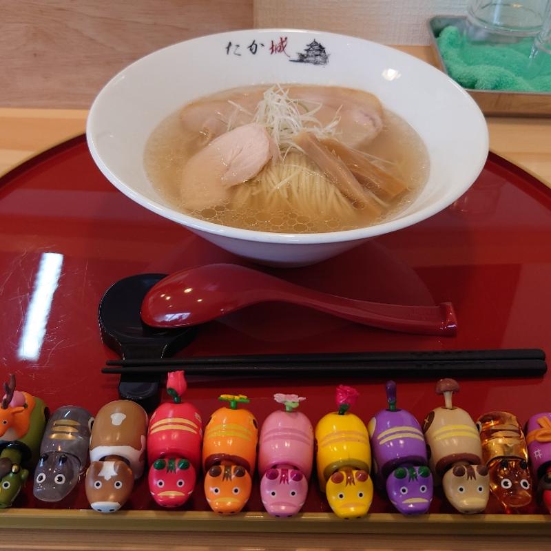 塩中華そば(自家製麺中華そば たか城)