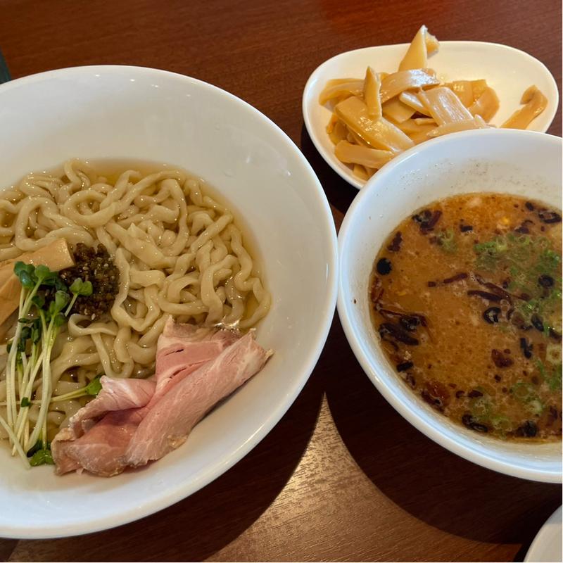 昆布水つけ麺(自家製麺 一乃瀬)
