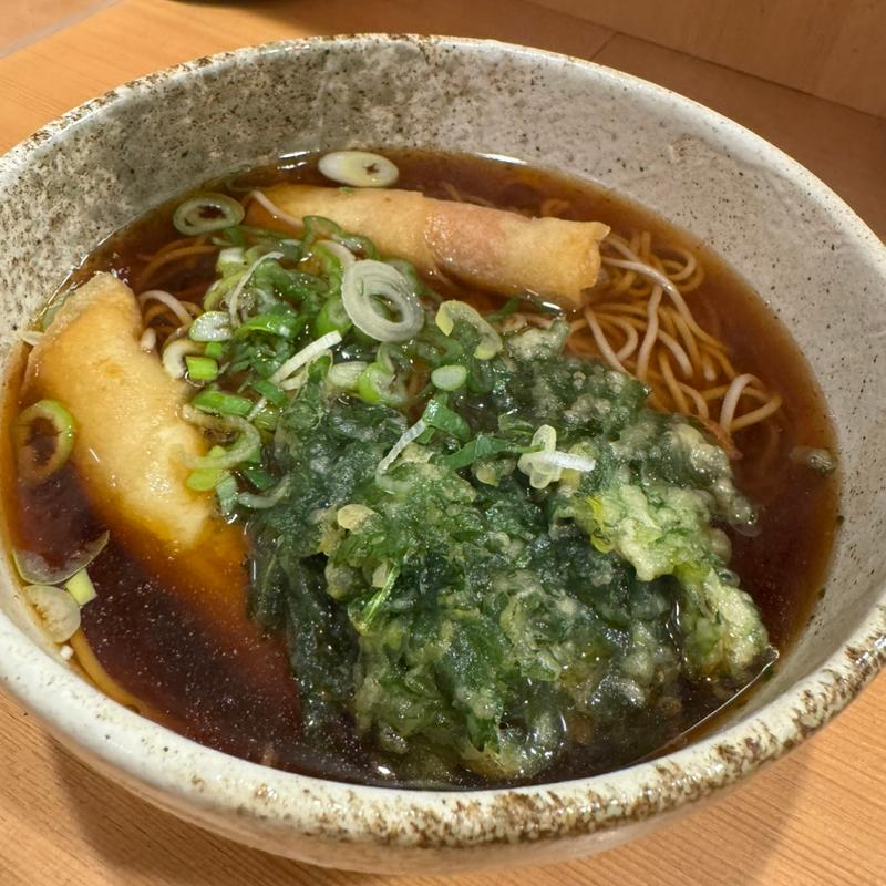 ぱりぱり‼︎シャウそば(茹でたて そば・うどん まる美（○美）)