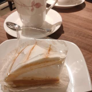 塩キャラメルミルクケーキセット(高倉町珈琲 大井町店)