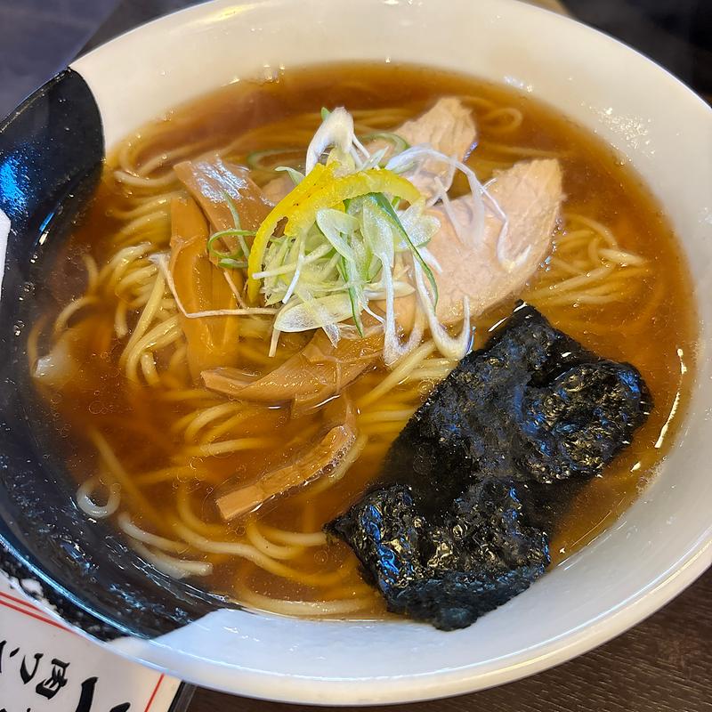 朝らーめん(煮干し中華 八 堀之内店)