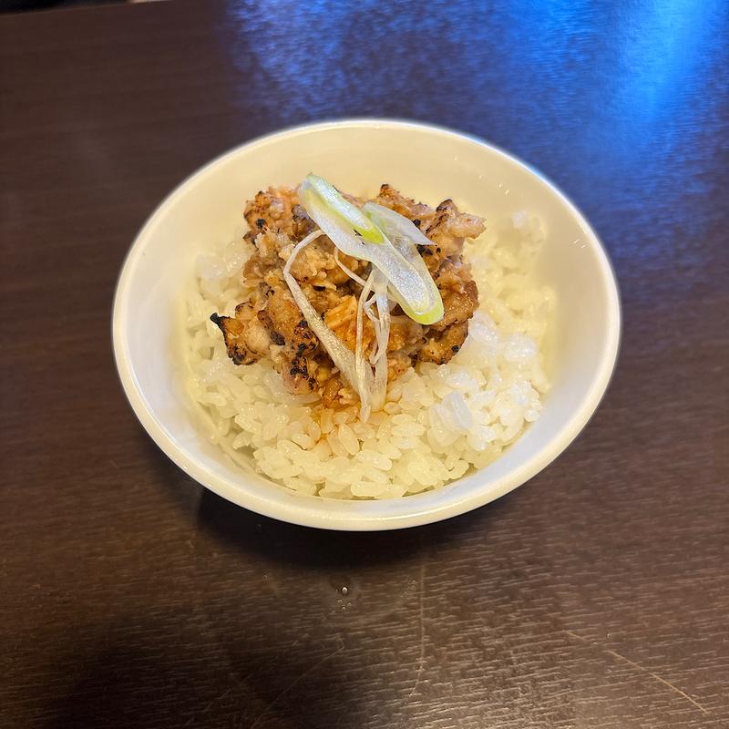 セットの肉丼(煮干し中華 八 堀之内店)