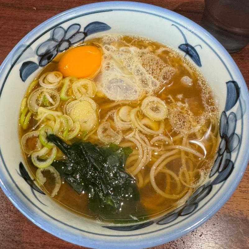 月見そば(そば処 やしま)