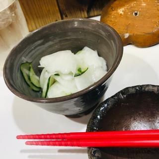 大根の漬物(らーめん専門夢一屋 )