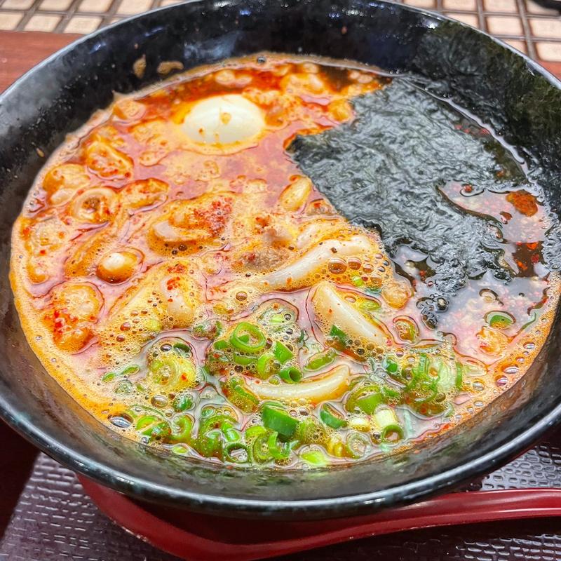 赤かすうどん(小麦屋 南観音製麺所 )