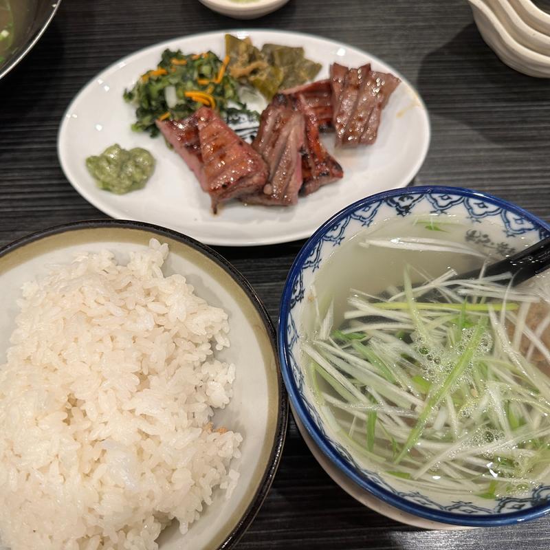 牛タン定食（3枚6切）(牛タン焼専門店 司 東口ダイワロイネットホテル店 )