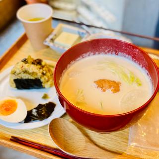 豆乳とホタテのとろーり　みそポタージュ(ASAKUSA MISOJYU soup&rice(アサクサミソジュー))