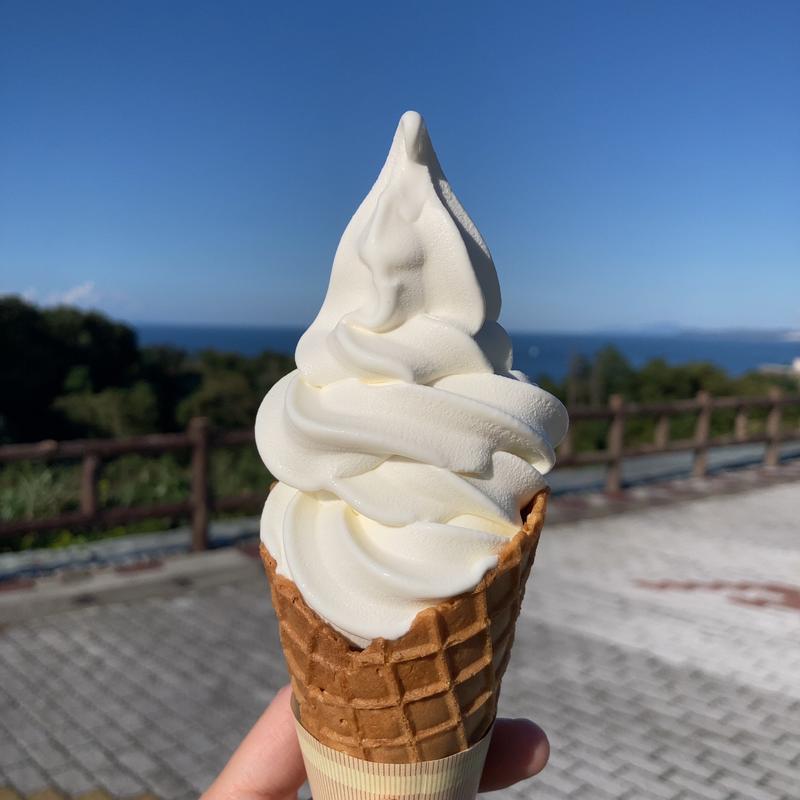 生乳ソフト(米山サービスエリア(上り線)スナックコーナー )