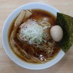 味玉醤油らーめん(自家製麺たつ之也)