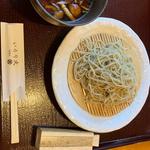 鶏つくねのなめ蕎麦