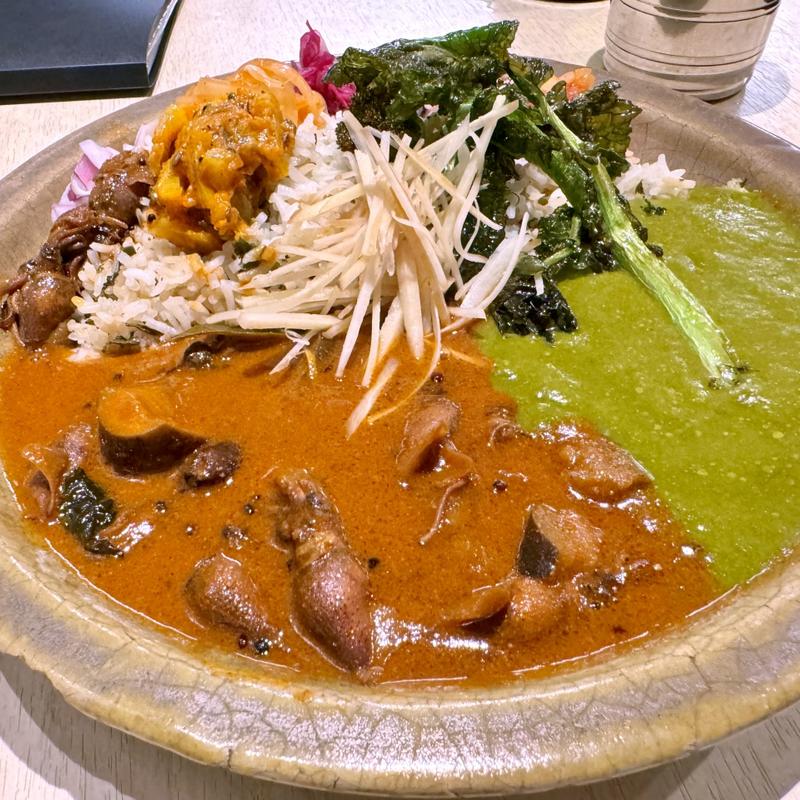 菜の花のサグカレー(SPICE GATE)